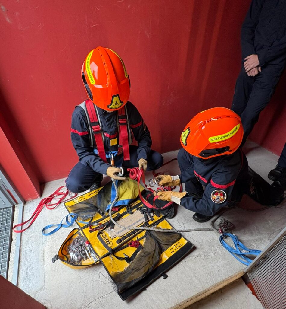 Jeunes sapeurs pompier cluses